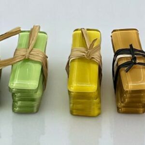photo de porte couteaux de couleur en lot de 6 unités
